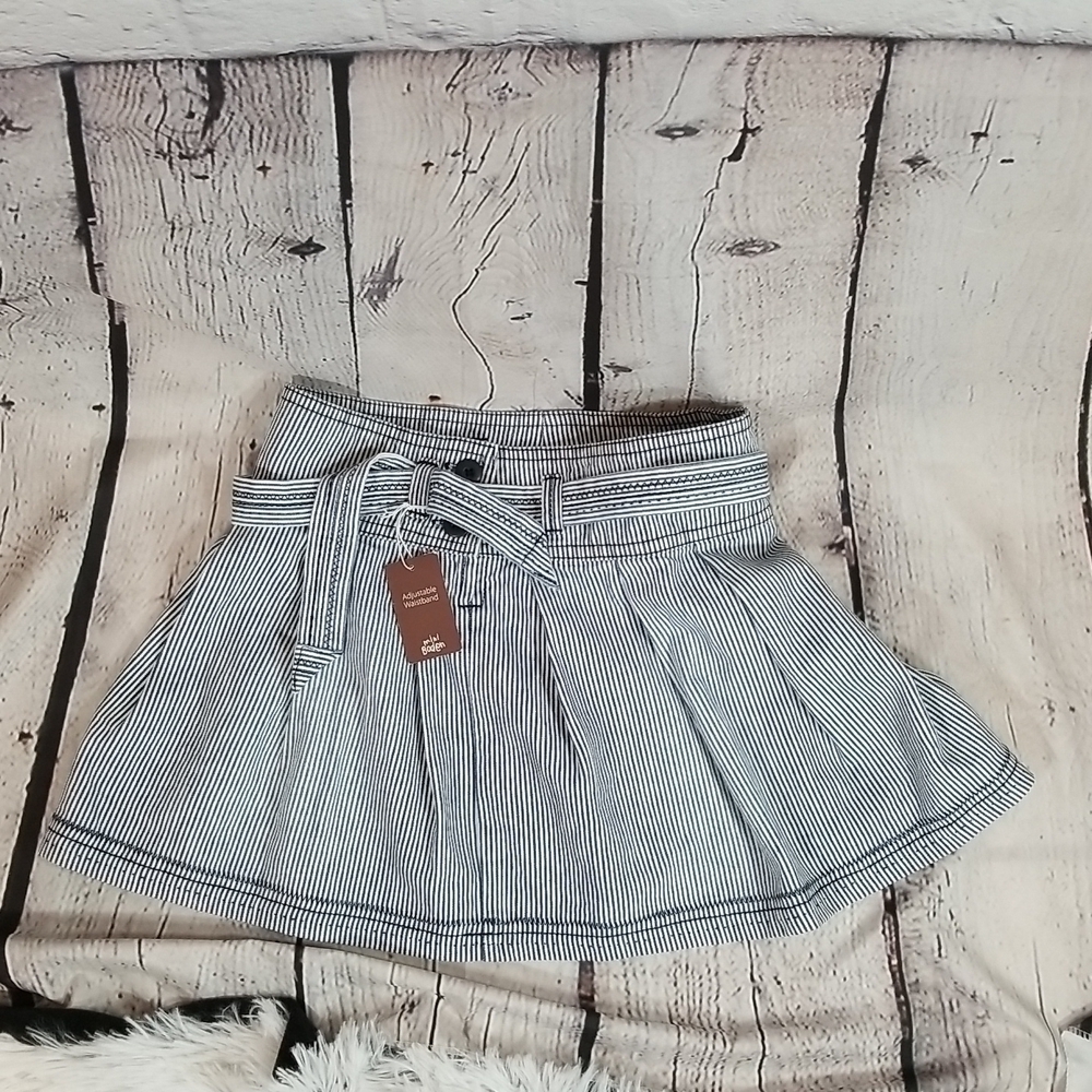 NWT Mini Boden girls skirt with belt